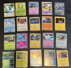 Lot Of 20 Pokemon TCG Holo & Reverse Holo Trading Cards - Image 1