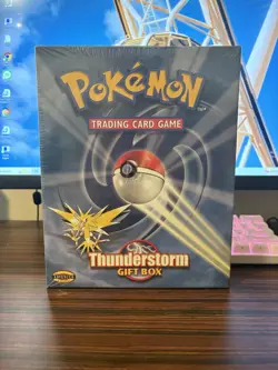 Pokemon Card Gift Box Trading Card Game 90s Vintage - Image 1