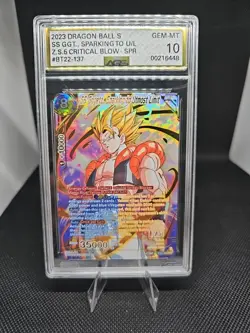 Dragon Ball Super Card Game SS Gogeta, Sparking to Utmost Limit Critical Blow... - Image 1