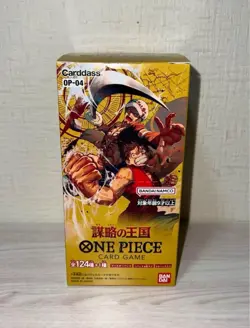 One Piece Trading Card Game Kingdom Of Intrigue OP-04 Booster Box Bandai Japan 4549660954958 - Image 1