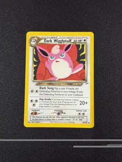 Pokemon Card - Dark Wigglytuff Neo Destiny 40/105 Uncommon - Image 1