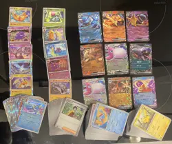 Pokemon TCG: Korean 151 - EX Cards - Pokeball Reverse - Holo + Bulk 260+ Cards - Image 1