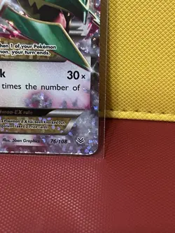 M Rayquaza EX 76/108 Celebrations Classic Collection Pokemon TCG Holo Foil NM+ - Image 5