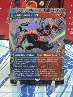 Spider-Man 2099 (0216) (Borderless) Marvel's Spider-Man Foil - Image 1