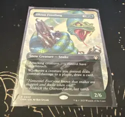 Ohran Frostfang *Borderless* - CMM-BF - NM - Magic The Gathering - MTG - Image 1