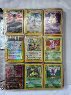 Pokemon TCG Binder Collection Lot Base Fossil and Shadowless incl - Image 1