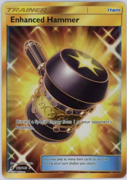 Enhanced Hammer 162/145 Pokemon Card Guardians Rising Holo Secret Rare MP - Image 1