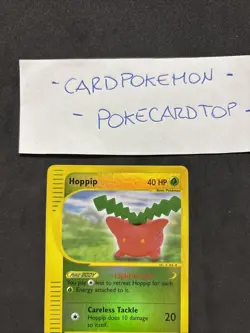 Pokemon Card Hoppip 83/147-Aquapolis-Eng-Holo-Nm! - Image 2