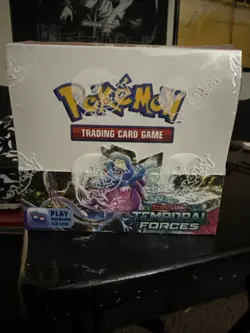 Pokemon TCG Scarlet & Violet Temporal Forces Booster Box Factory Sealed SV05 - Image 1