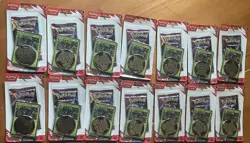 14x Pokemon TCG Destined Rivals Sealed Blister Packs - Zarude Promo Lot! - Image 1