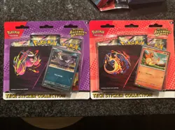 Pokemon Ascended Heroes Tech Sticker Collection Set of 2 In Hand ready to ship - Image 1