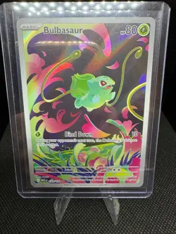 🔥Bulbasaur 133/132 Mega Evolution Illustration Rare Pokemon TCG NM+🔥 - Image 1