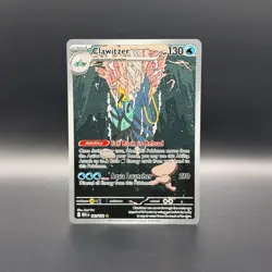 Clawitzer 141/132 - Illustration Rare Pokemon TCG Mega Evolution - NM - Image 1