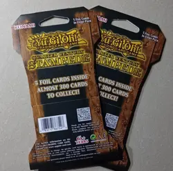 Konami Yu-Gi-Oh! Quarter Century Stampede 2 Booster Packs 1st Edition English - Image 2