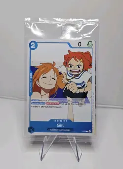 One Piece Promo Card P-096 Girl Nami Sealed Promo - Image 1