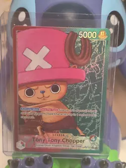 Tony Tony.Chopper (001) (Parallel) OP08-001 Two Legends Foil Double Sleeved Mint - Image 1