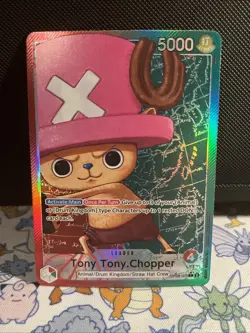 Tony Tony.Chopper (001) (Parallel) OP08-001 Two Legends Foil - Image 1