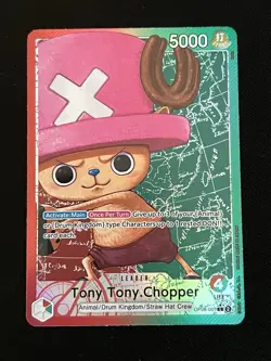 Tony Tony.Chopper (001) (Parallel) OP08-001 Two Legends Foil - Image 1