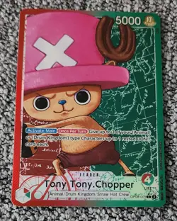 Two Legends Tony Tony.Chopper OP08-001 Parallel Foil NM Free Shipping - Image 1
