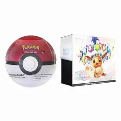 Pokemon TCG Prismatic Evolutions Elite Trainer Box ETB Pokeball Sams Club Bundle - Image 1