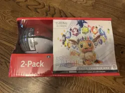Pokemon TCG Prismatic Evolutions Elite Trainer Box ETB Pokeball Sams Club Bundle - Image 1