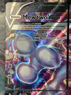 Mewtwo V-UNION [Set of 4] SWSH: Sword & Shield Promo Cards Holo NM - Image 2