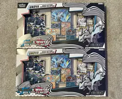 2x Pokemon TCG Black Bolt & White Flare Unova Heavy Hitters Premium Collections - Image 1