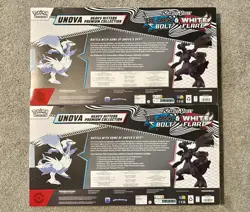 2x Pokemon TCG Black Bolt & White Flare Unova Heavy Hitters Premium Collections - Image 3