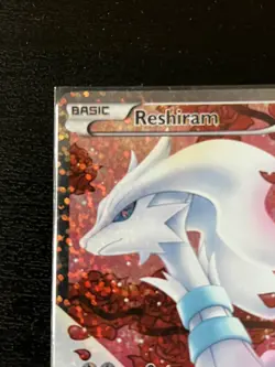 Reshiram RC22/RC25 Legendary Treasures Full Art Ultra Rare Holo Pokemon Card - Image 3
