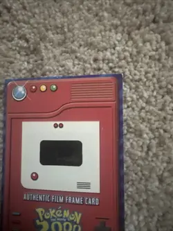 Topps Pokemon 2000 Authentic Film Frame Card Ash, Misty, Pikachu - Image 2