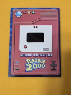 Topps Pokemon the Movie 2000 - Authentic Film Frame Card - Film Cel Pikachu - Image 1