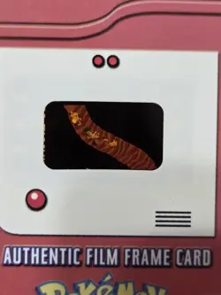 Topps Pokemon the Movie 2000 - Authentic Film Frame Card - Film Cel Pikachu - Image 5