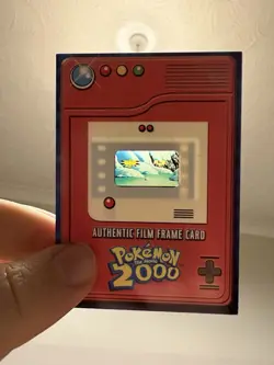 ✔ TOPPS Film Frame Movie 2000 Pokemon Authentic Card Zapdos & Moltres - Image 1