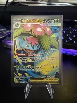 Pokemon TCG Mega Venusaur EX 155/132 Mega Evolution English Card, NM Ultra Rare - Image 1
