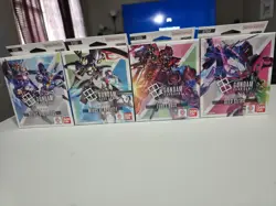 Gundam Card Game Starter Deck Set Of ST01 ST02 ST03 ST04 New English Sealed - Image 1