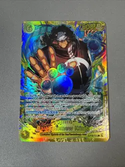 Bartholomew Kuma One Piece OP12-119 SEC ART English Near Mint - Image 1