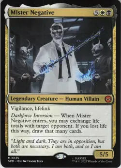 Mister Negative M Marvel's Spider-Man 135 NM Normal MTG - Image 1