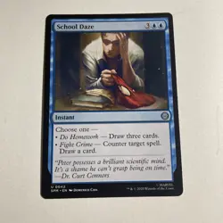 SCHOOL DAZE mtg NM-M Marvel's Spider-Man 0042 - Image 1