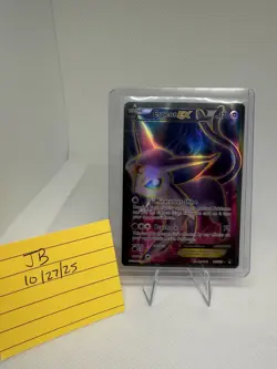 Espeon EX 117/122 Pokemon TCG XY Breakpoint Full Art Holo Card - Image 3
