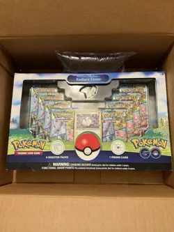 Pokemon Go Radiant Eevee Premium Collection Box Sealed - Image 1