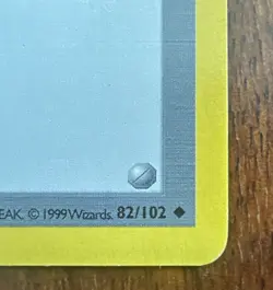 LP Pokemon 1st Edition Shadowless Full Heal 82/102 Base Set - Image 4