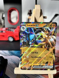 Pokemon TCG Stellar Crown Lucario EX Double Rare Card 082/142 - Image 3