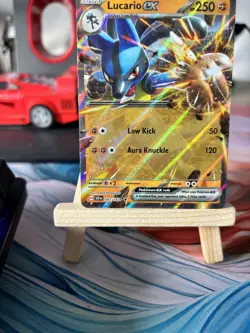 Pokemon TCG Stellar Crown Lucario EX Double Rare Card 082/142 - Image 4