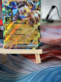 Pokemon TCG Stellar Crown Lucario EX Double Rare Card 082/142 - Image 5