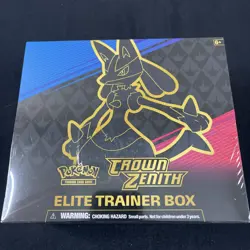 Pokemon TCG: Crown Zenith Elite Trainer Box - 10 Packs 820650851476 - Image 1