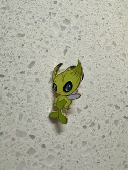 Celebi Official Enamel Pokemon Collectors Pin - Mythical TCG Collection - NEW - Image 1