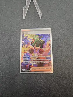 Kieran 218/167 Sv06: Twilight Masquerade Holo SIR Pokemon Card - Image 2