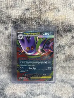 Mega Gengar Ex 056/094 Phantasmal Flames Stage 2 Pokemon Cards Mint Ultra Rare - Image 1