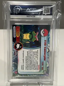 2000 Topps Chrome Pokemon Caterpie AGS 8.5 - Image 2