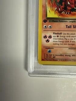 2000 Pokemon Team Rocket First Edition Dark Charmeleon #32/82 PSA 9 - Image 2